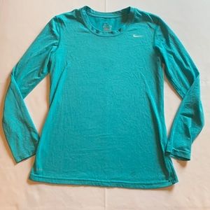 Nike DRI-FIT Long Sleeve T Shirt SMALL S